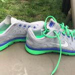 Nike Grey, Green, And Blue Fit Shoes Photo 0