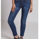 Current/Elliott Current Elliott Jeans 27 The Stiletto In Love With White Stars Photo 0