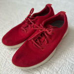 Allbirds Red Wool Women's Runners Sneaker Shoes - Size 9 Photo 0