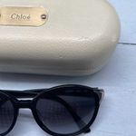 Chloé Chloe Sunglasses Womens Black Frames Dark Lenses Comes Tortoise Style W COA Photo 5