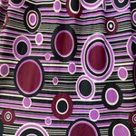 Vintage 70s Psychedelic Maxi Dress Multiple Size M Photo 5