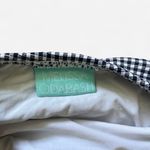 BOGO Melissa Odabash Cyprus Lace Up One Piece Bathing Suit Swimsuit Gingham US 8 White Photo 2