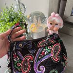 Vera Bradley  Paisley Print Boho Small Crossbody Bag Photo 5