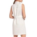 Spartina 449 NEW  Size XS Eliza Sleeveless Dress Linen White Belted Photo 3