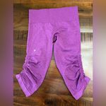 Lululemon Gather & Crow Crop Leggings – Purple Heather – Size 6 Photo 1