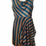 Minuet NWOT  asymmetrical hem M striped dre… Photo 0