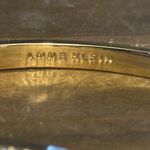 Anne Klein Crystal Criss Cross Hinged Bangle Bracelet Photo 8