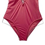 Gianni Bini NWT One Piece Swimsuit Size Small Cabernet Shimmer Bathing Suit NEW Photo 7