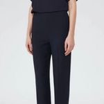 Reiss Navy Blue Granger Cold Shoulder Jumpsuit Size 8 Photo 0