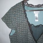 Emma James  12 Brown Turquoise Crossover Top Photo 1