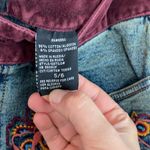 XOXO Y2k  denim embroidered midi skirt Photo 6