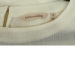 Soft Surroundings  Shirt Ivory Feminine Tunic Linen Flowy Blouse Size Small Photo 3