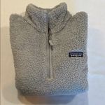 Patagonia  Women's Cozy Gray Sherpa Pullover Size Medium Photo 7