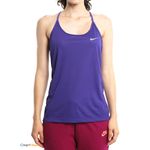 Nike Dry Miler Tank Women's Size XL Purple Singlet Photo 1