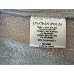 Jonathan Simkhai Standard Tia Sheer Sparkle Shirt Women’s Size XS Ice Blue Photo 6