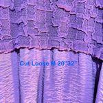 Cut Loose Tunic dress Medium purple size M bodice with buttons: Box B Photo 7