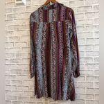 Natural Life NWT! Women’s  long sleeve collared knee length boho shirt dress XS Photo 1