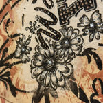 Western Cowgirl Rhinestone Top S Tan Photo 1