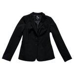 The Limited  Blazer Black Collection Black Button Front Career Jacket Size 2 Photo 10