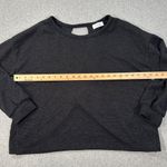 Kaileigh Criss Cross Back Shimmer Sweater Pullover Women's Large Long Sleeve Photo 6