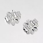 Tiffany & Co. Rare Somerset Twist Knot Earrings in Sterling Silver 925 Retired Photo 4