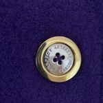 Carson Kressley Perfect Purple Wool Coat Size M Photo 1