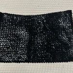 Hugo Buscati Vintage  Black Sequin Tube Top Sz L Photo 0