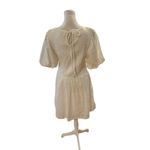 Lost + Wander Women's White Mykonos Mini Dress Size M Short Sleeve Photo 3