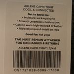 Fabletics  Black High-Waisted Seamless Arlene Capri Tight Legging Size‎ S (4-6) Photo 7