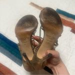 Jimmy Choo Visby Gold Heeled Sandals Photo 1