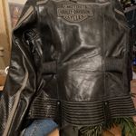 Harley Davidson  Leather Jacket size Med Photo 9