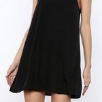 Olivaceous Little Black Skater Dress Photo 0