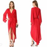 MISA Los Angeles Misa Anthropologie Los Angeles Teget Maxi Dress Red Sexy Size XS Photo 1