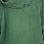 Vintage Ladies' Hooded Loose Fit Green Canvas Jacket Large Photo 8