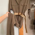 ASOS Remixmess Olive Jumpsuit W/ Belt Photo 1