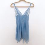 Avidlove Y2K Womens Fairy Top Size S Pastel Blue Babydoll Lace Lingerie Coquette Romantic Photo 5