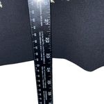 Tahari‎ ASL Black Skirt Suit Set 12 Embroidered Floral Jacket Career Office Photo 7