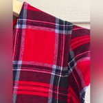 Vineyard Vines Nantucket Tartan Plaid Red Velvet Shift Dress Photo 7