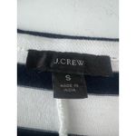 J.Crew Black and White Striped Hi Low 100% Cotton Sleeveless Sundress Small Photo 4