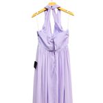 Lulus Marilina Lavender Pleated Twist Photo 0