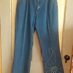 Not Your Daughters Jeans  With Turquoise Studs Photo 0