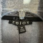 Zelos  Jacket Womens Sz Medium Fleece Full Zip Long Sleeve Gray Black NWT Photo 4