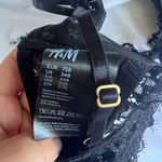 H&M Black Lace Underwire Bra Size 34B Photo 6