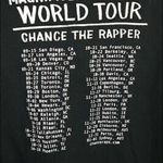 ✨ Chance The Rapper Magnificent Coloring World Tour No Problem Hoodie ✨ Black Photo 5