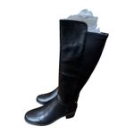 Dana Buchman Women’s Black Knee High Boots Size 9 NIB Comfort Stretch Zip Office Photo 3