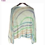 NWT Fate Multicolor Pastel Sweater | Size Medium Blue Photo 12