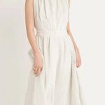 NWT snidel elegant sleeveless irregular waisted hollow shirt dress Size 0 Photo 0