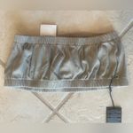 Forever 21 NWT  tube top tank Festival Large Gray Grey Crop Top Photo 3