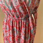 Coco reef EUC  Cover‎ Up Tangerine Dress with Front Side Tie, S Photo 9