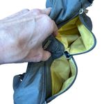 Baggallini Grey Cargo Bagg (yellow Interior) Crossbody Bag/Purse Photo 6